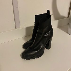 Zara Leather Bootie